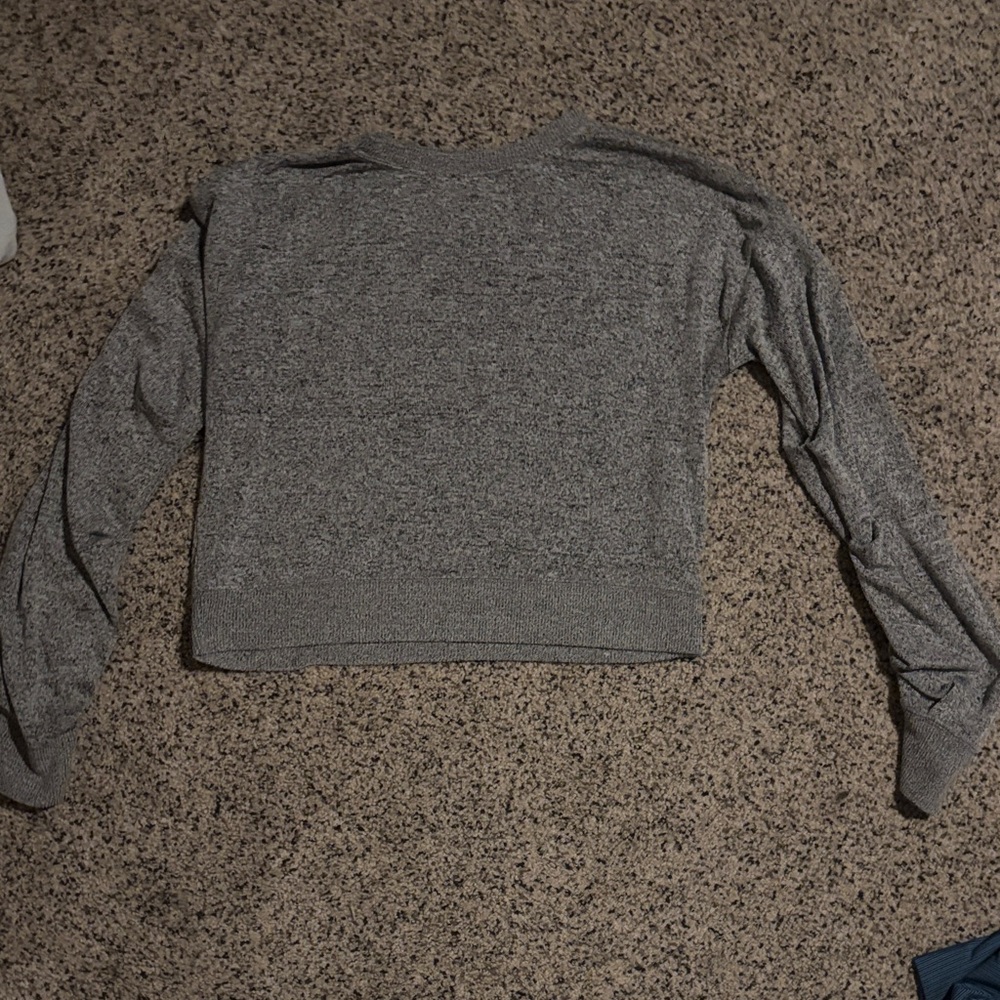Gray Kids Top